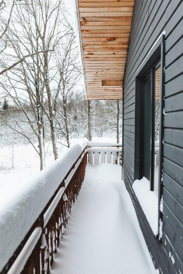 Sniegi Apartments With Sauna Madona Eksteriør billede